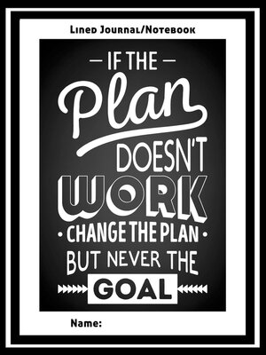 cover image of Empowering, Motivational, Team-building, Leadership Wide-Ruled Lined Personal Journal, Diary, & Note